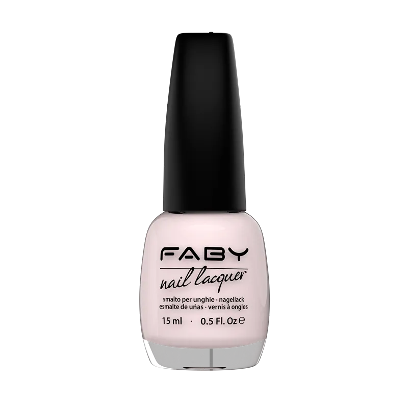Sospira – 15ml Lichtroze Faby Sospira nagellak met transparante finish