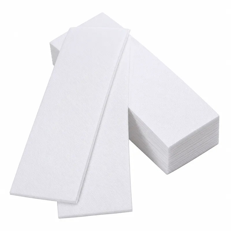 Non-woven facial waxing strips 10 x 3 cm for professional hair removal