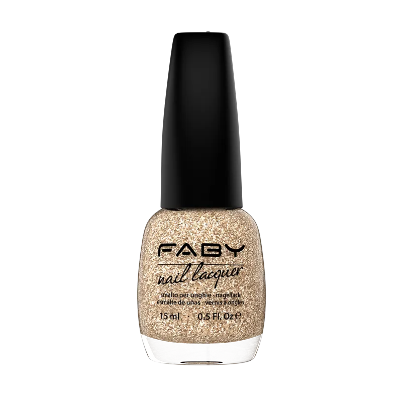 Faby It's Time to Shine metallic nagellak met goud, zilver en brons