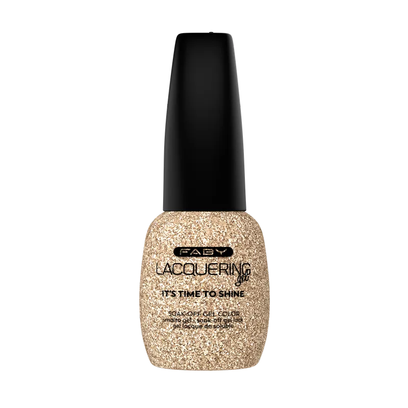 Metallic Faby It's Time to Shine gellak met goud, zilver en brons