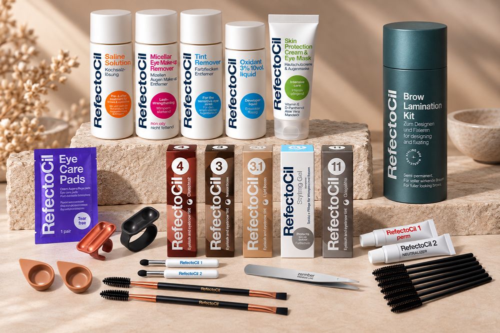 Essential Brows Kit Essential Brows Kit startpakket - Compleet RefectoCil wenkbrauw en lamination pakket bij Hana Cosmetics