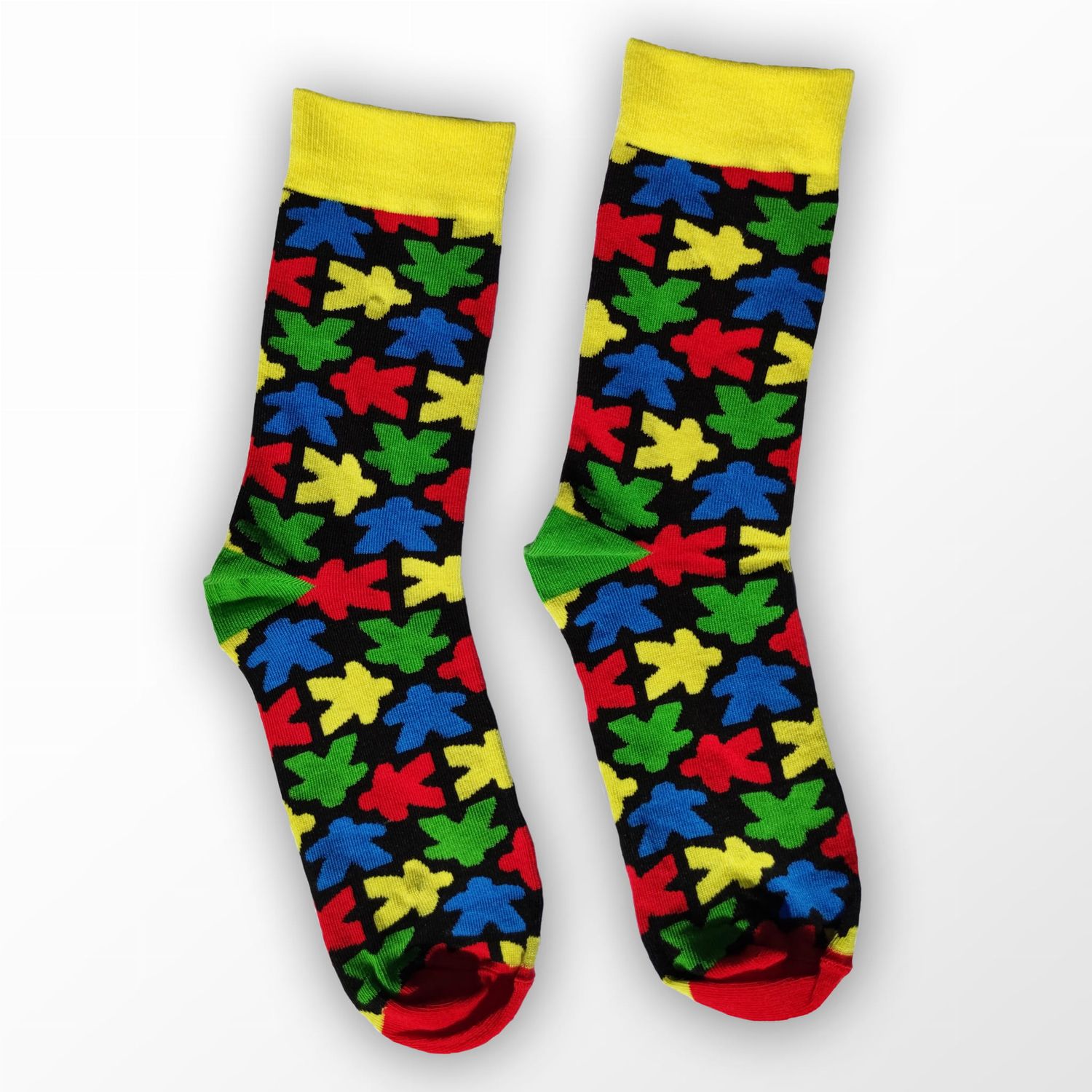 Sokken - Mr. Meeple: Colorfull Meeples