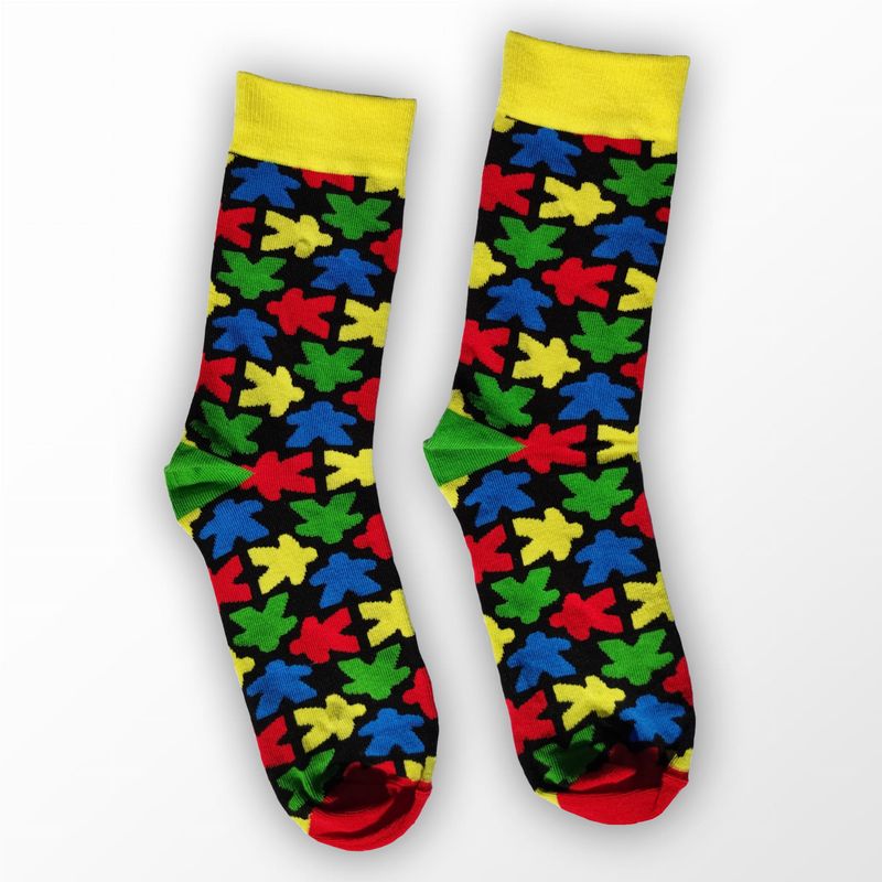 Sokken - Mr. Meeple: Colorfull Meeples