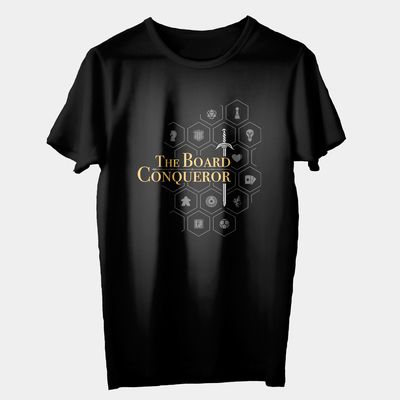 t-shirt - Mr. Meeple: The Board Conqueror