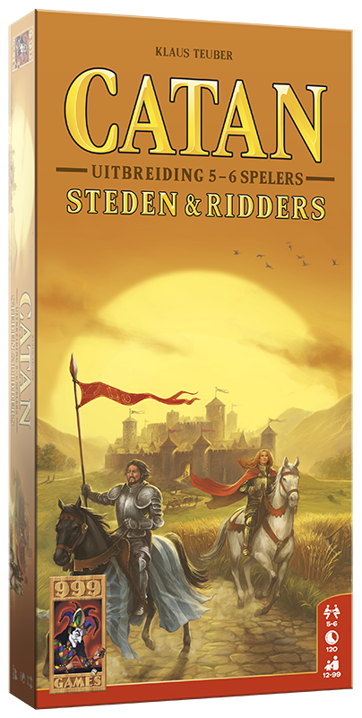 Catan NL: Uitbreiding Steden & Ridders 5/6 spelers