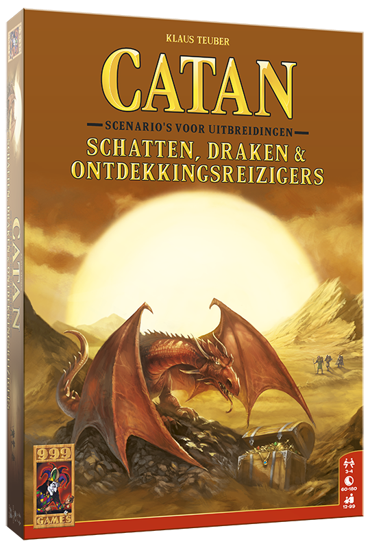 Catan NL: Uitbreiding Schatten; Draken & Ontdekkingsreizigers