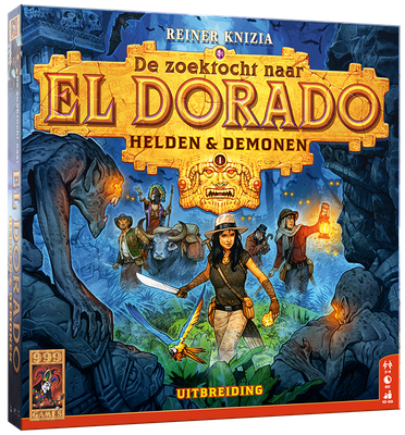 De Zoektocht naar El Dorado: Helden & Demonen Uitbreiding De Zoektocht naar El Dorado: Helden & Demonen Uitbreiding
