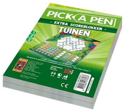 Pick a Pen Tuinen: Scoreblokken