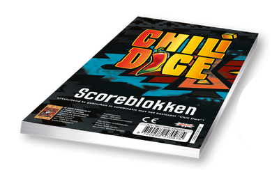 Scoreblokken Chili Dice (3 stuks)