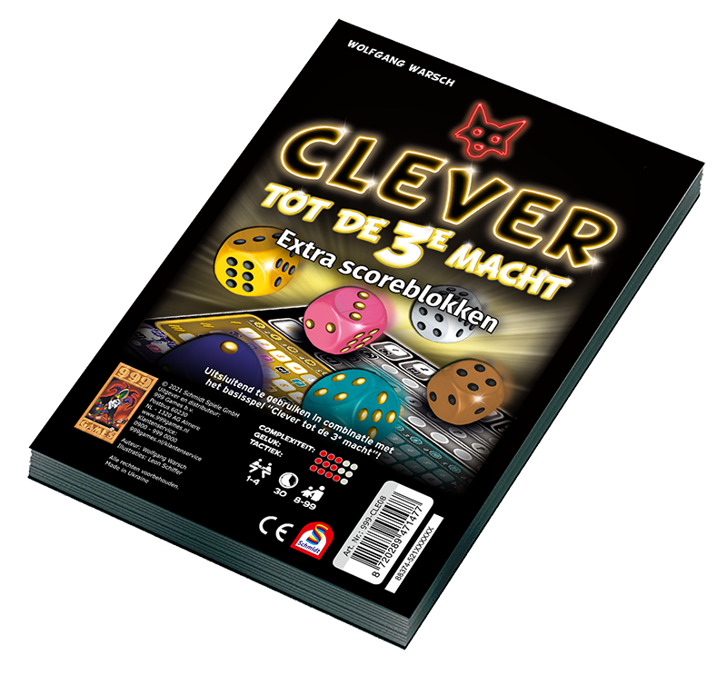 Scoreblokken Clever tot de 3e macht (2 stuks)