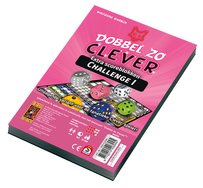 Scoreblokken Dobbel zo Clever - Challenge