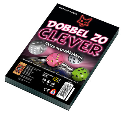 Scoreblokken Dobbel zo Clever (2 stuks)