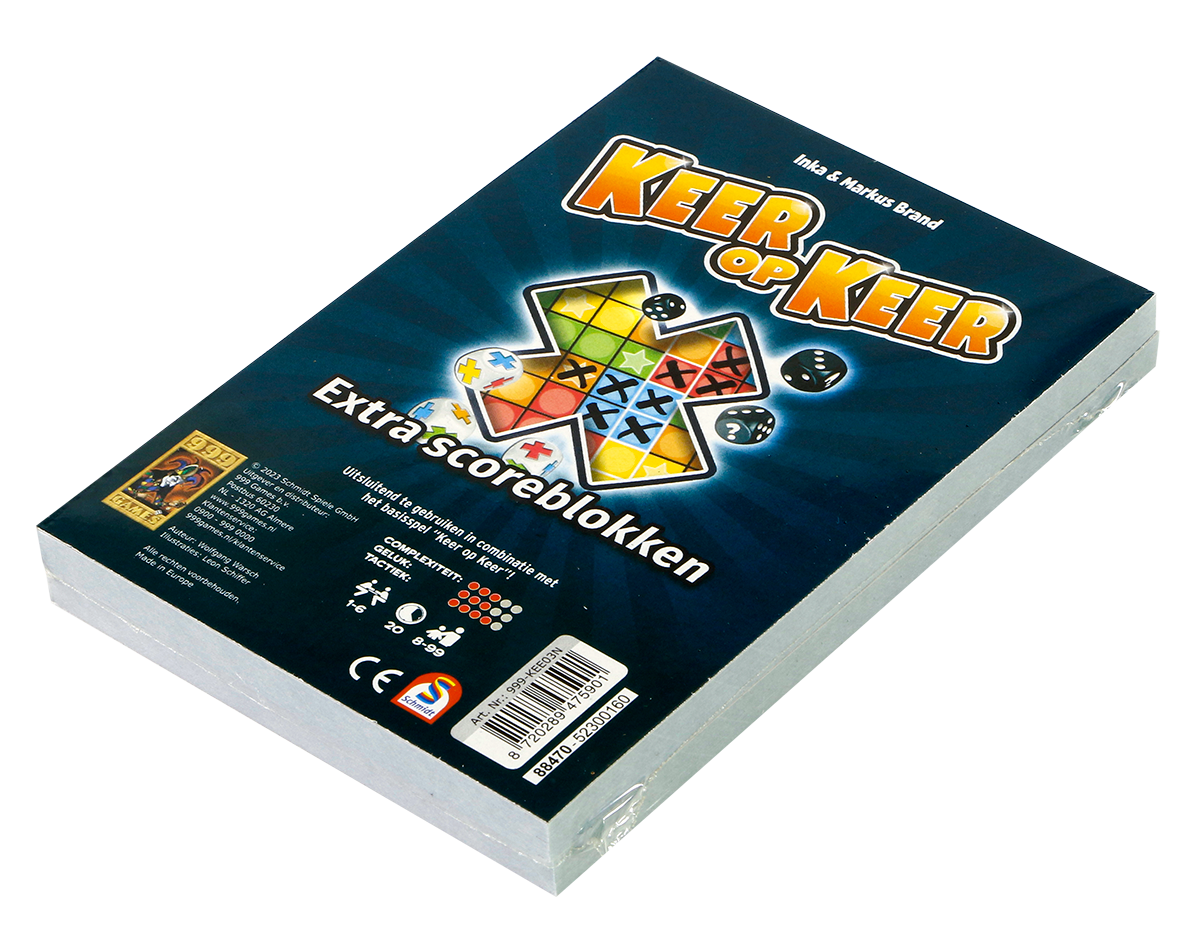 Scoreblokken Keer op Keer - Level 1 (2 stuks)