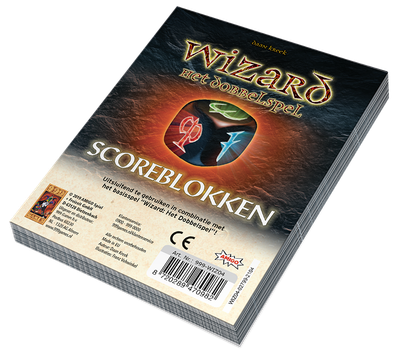 Scoreblokken Wizard Dobbelspel (3 stuks)