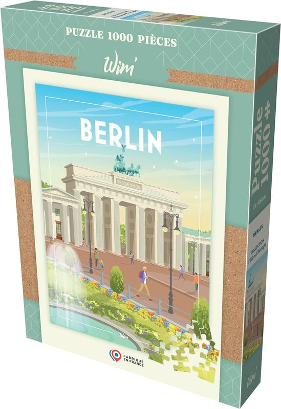 Puzzel - Wim' Affiche: Berlin (1000 pcs)