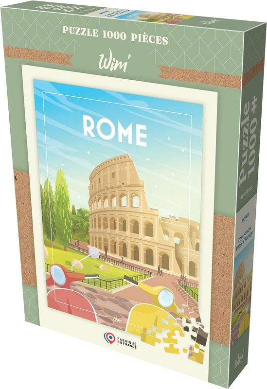 Puzzel - Wim' Affiche: Rome (1000 pcs)