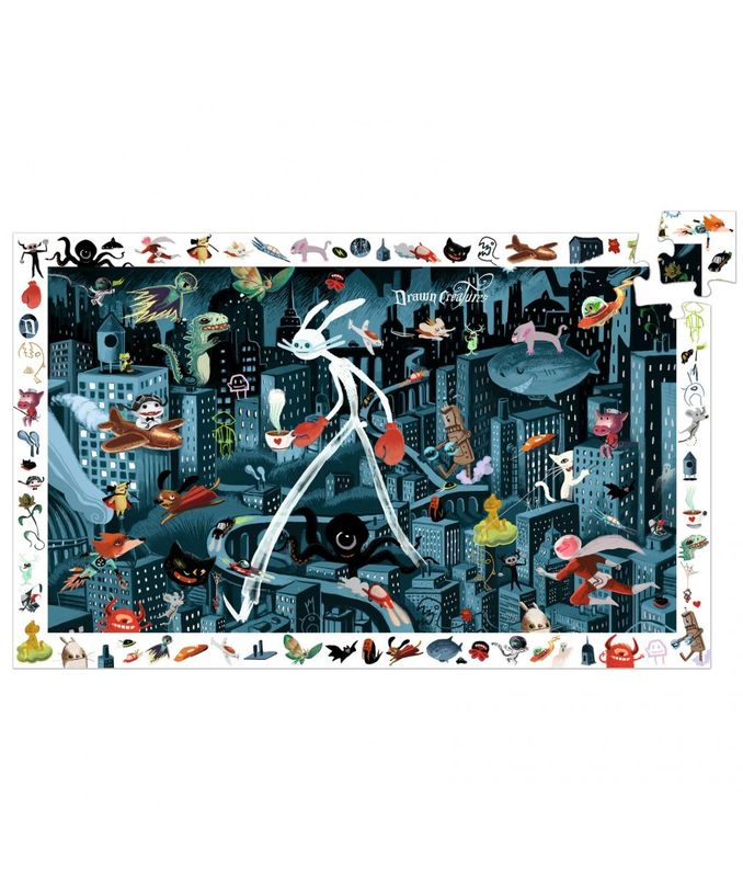 Observatiepuzzel - Night City (200 pcs)