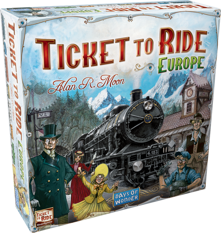 Ticket to Ride Europe NL + gratis Unlock! Paniek in de keuken Ticket to Ride Europe NL + gratis Unlock! Paniek in de keuken