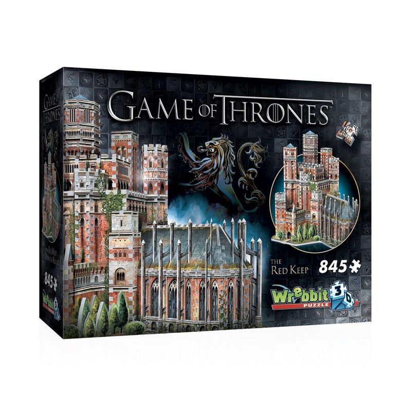 3D Puzzel - Game of Thrones The Red Keep (845 pcs)