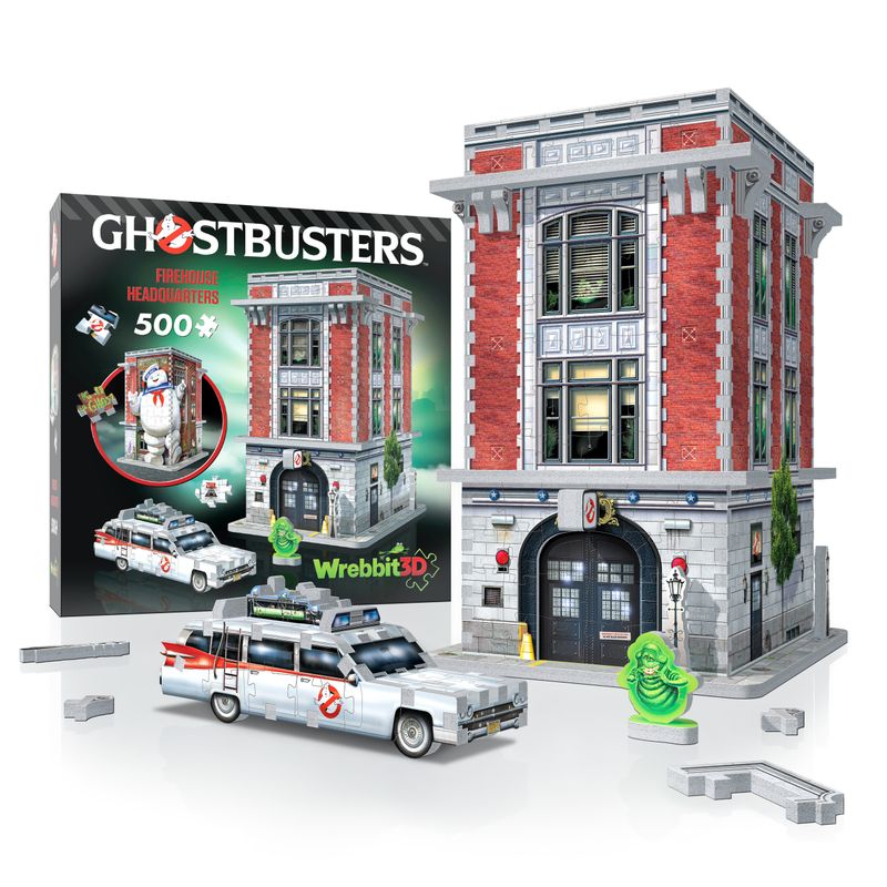 3D Puzzel - Ghostbusters Firehouse Headquarters (500 pcs)
