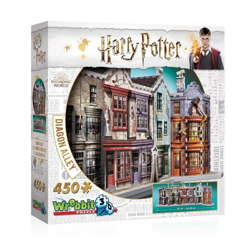 3D Puzzel - Harry Potter Diagon Alley (450 pcs)