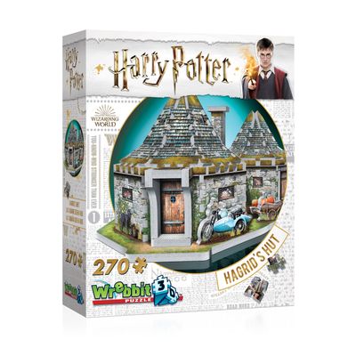 3D Puzzel - Harry Potter Hagrid's Hut (270 pcs)