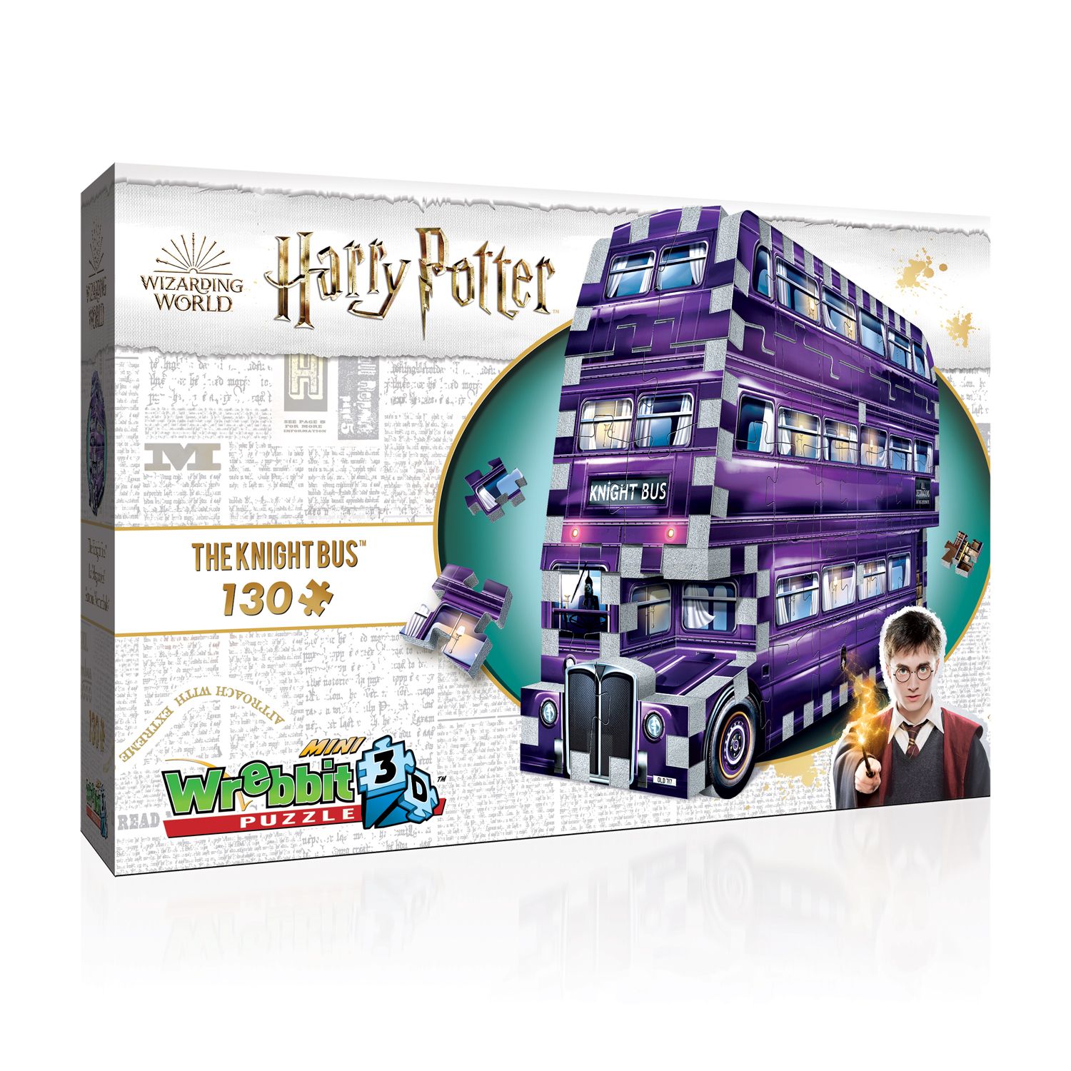 3D Puzzel - Harry Potter Knight Bus (130 pcs) 3D Puzzel - Harry Potter Knight Bus (130 pcs)