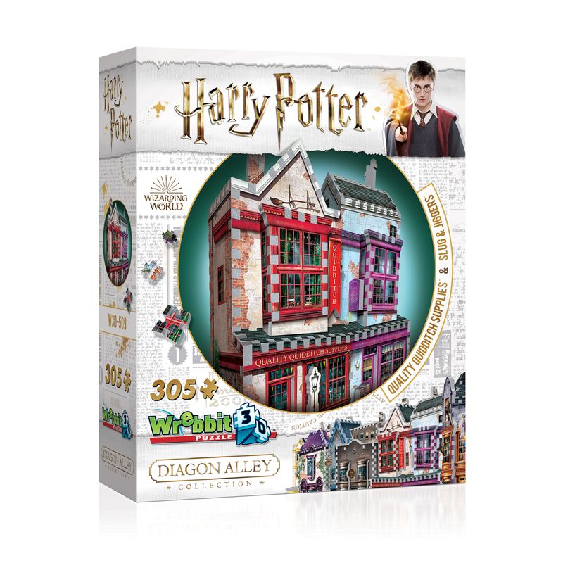 3D Puzzel - Harry Potter Quality Quidditch Supplies & Slug & Jiggers (305 pcs)