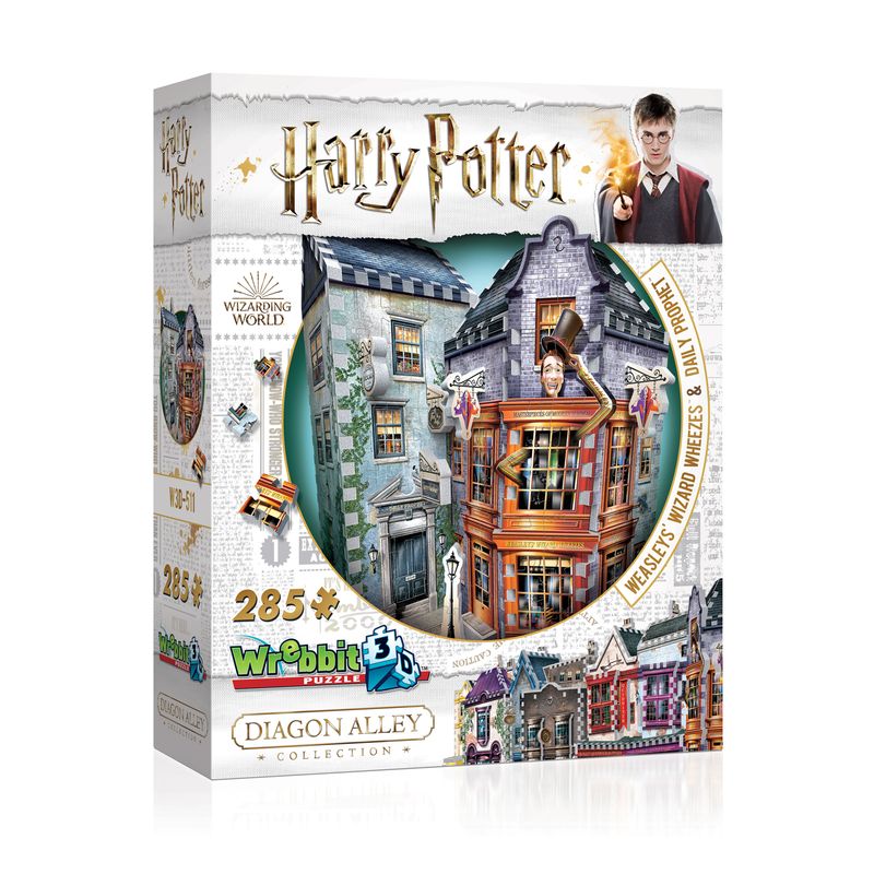 3D Puzzel - Harry Potter Weasleys Wizard Wheezes (285 pcs)