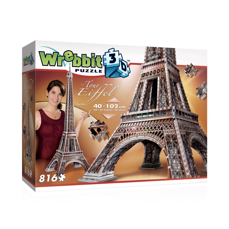 3D Puzzel - La Tour Eiffel (816 pcs)
