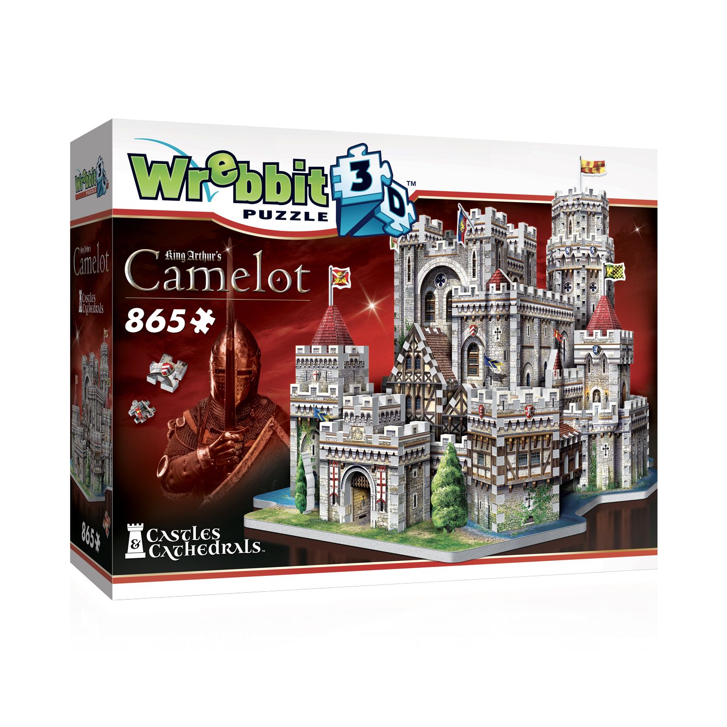 3D Puzzel - King Arthur's Camelot (865 pcs)