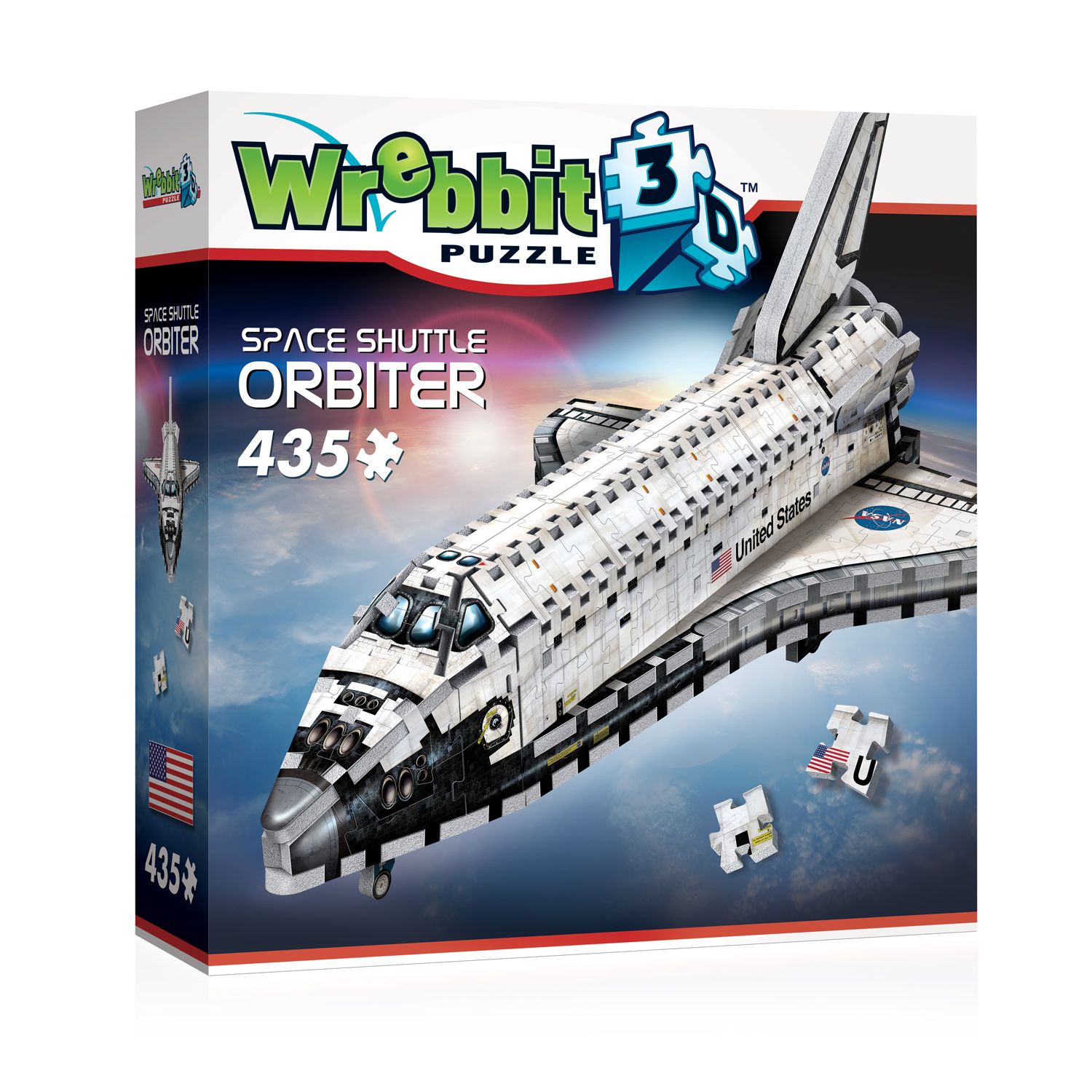 3D Puzzel - Space Shuttle Orbiter (435 pcs)