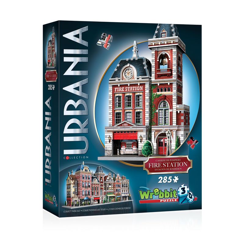 3D Puzzel - Urbania Fire Station (285 pcs)