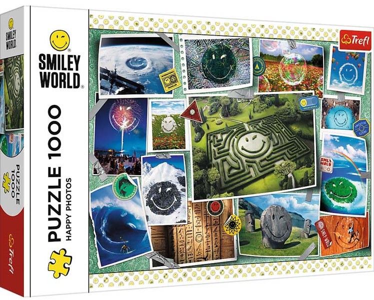 Puzzel - Smiley Happy Photos (1000 pcs)