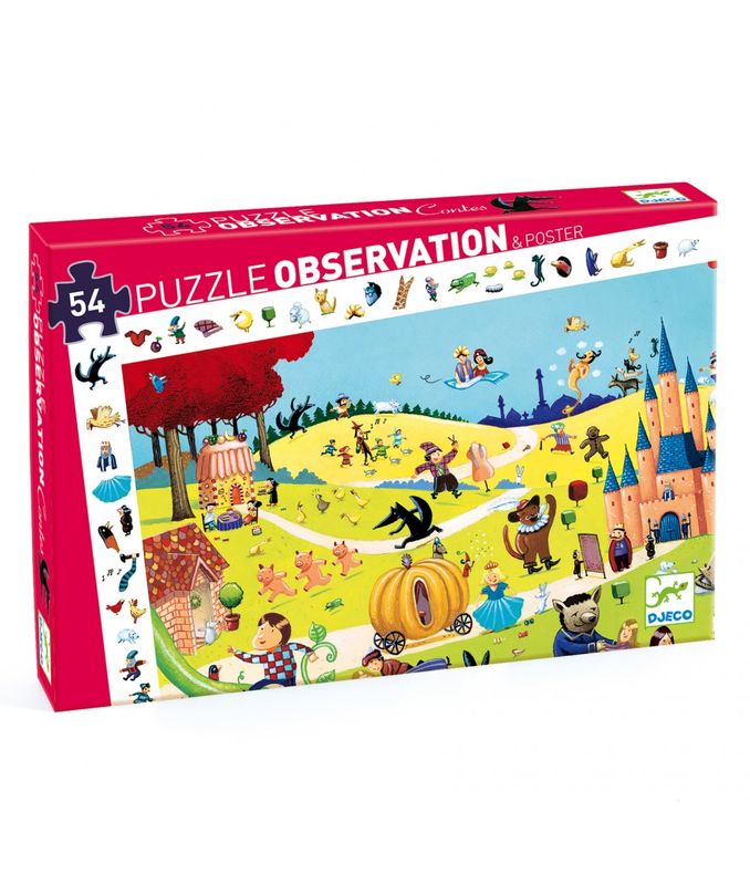 Observatiepuzzel - De Verhalen (54 pcs)