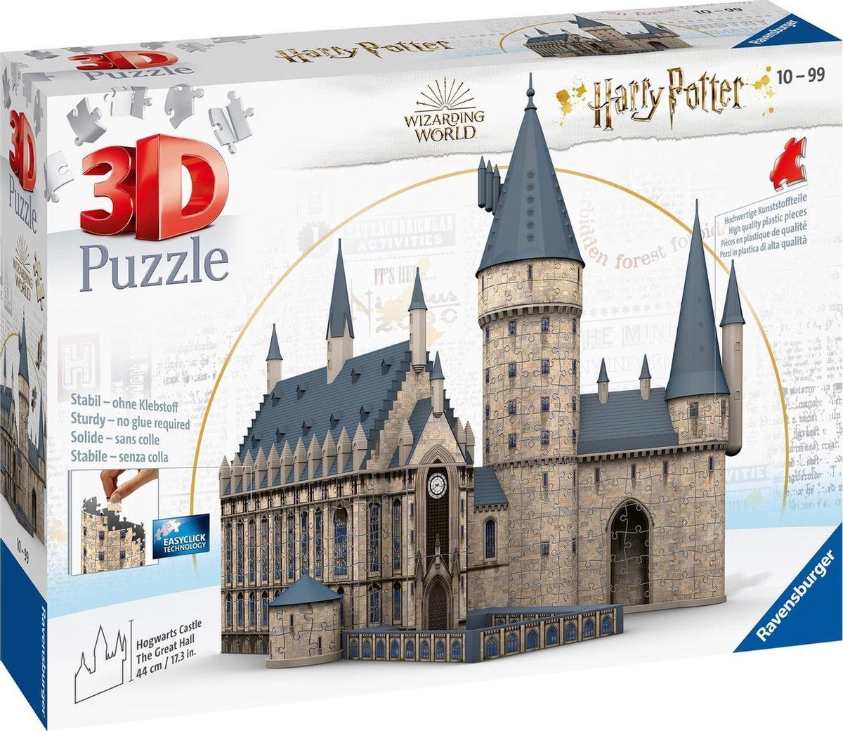 3D Puzzel - Harry Potter: The Great Hall (540 pcs)