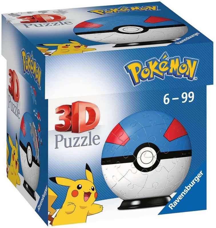 3D Puzzel - Pokémon: Great Pokeball