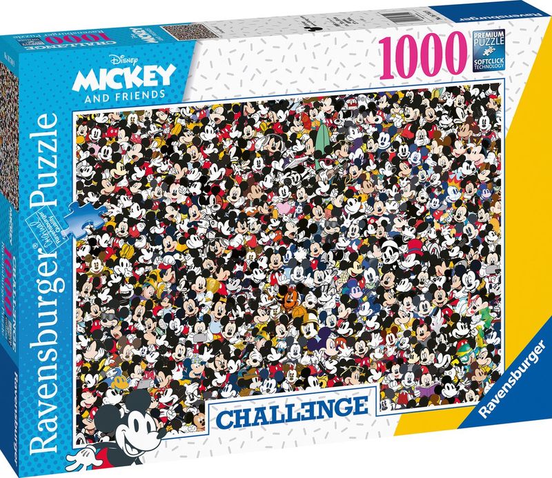 Challenge Puzzel - Mickey and Friends (1000 pcs)