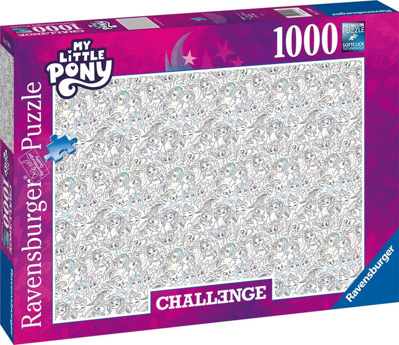 Challenge Puzzel - My Little Pony (1000 pcs)