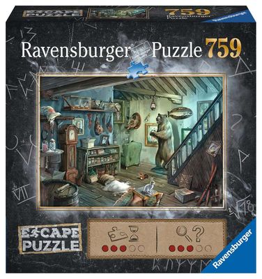 Escape Puzzel - in de griezelkelder (759 pcs)