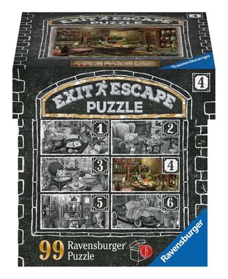 Escape Puzzel - Het Spookachtige Herenhuis: #4 De Wijnkelder (99 pcs)