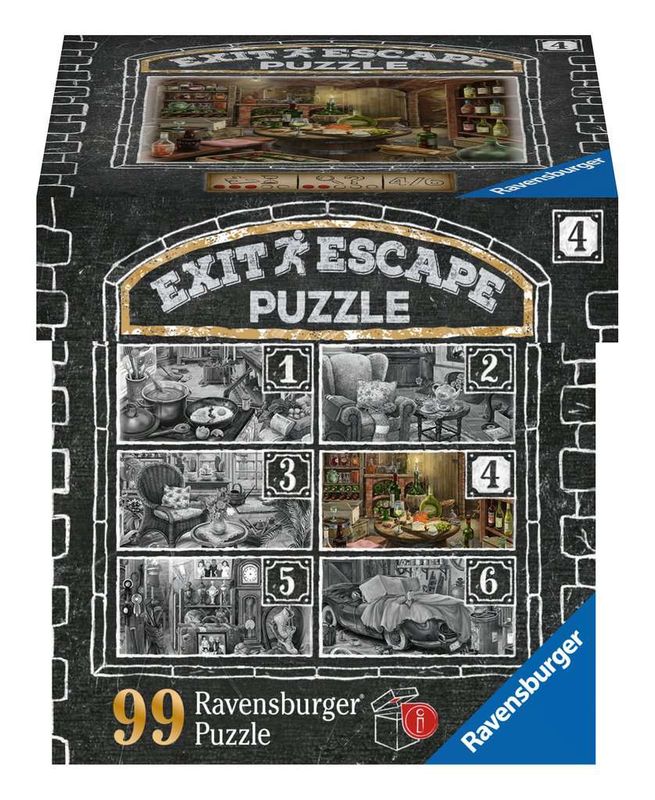 Escape Puzzel - Het Spookachtige Herenhuis: #3 De Serre (99 pcs)