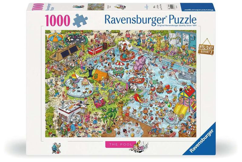 Puzzel - Holiday resort 3: The Pool (1000 pcs)