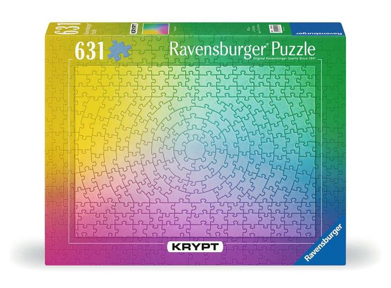 Puzzel - Krypt: Gradient (631 pcs)