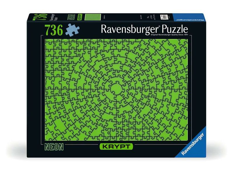 Puzzel - Krypt: Neon Green (736 pcs)