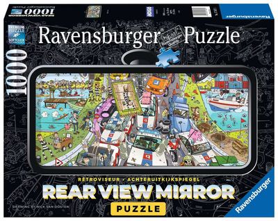 Puzzel - Rear View Mirror: Politie achtervolging (1000 pcs)