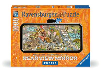 Puzzel - Rear View Mirror: Safari (1000 pcs)