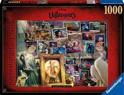 Puzzel - Villainous: Cruella de Vil (1000 pcs)