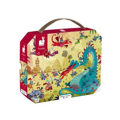 Puzzelkoffer - Draken (54 pcs)
