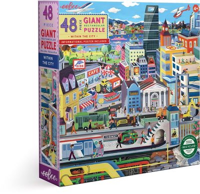 Puzzel - Within the City (48 pcs) Puzzel - Within the City (48 pcs)